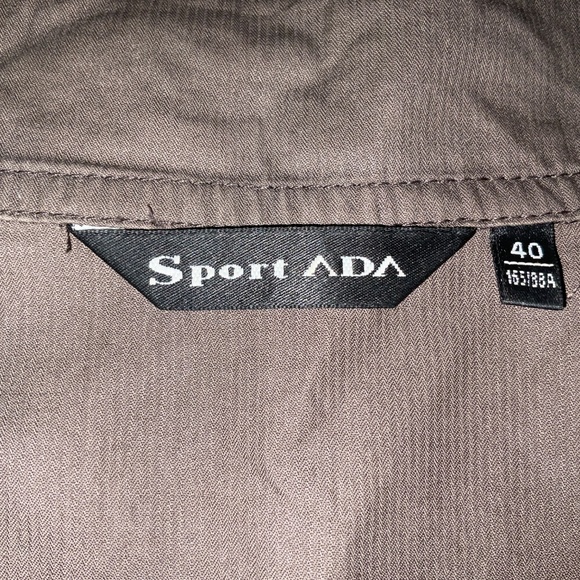 Casual zip up, mid sleeve cotton jacket, women’s size small - Picture 6 of 9